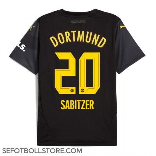 Borussia Dortmund Marcel Sabitzer #20 Replika Bortatröja 2024-25 Kortärmad